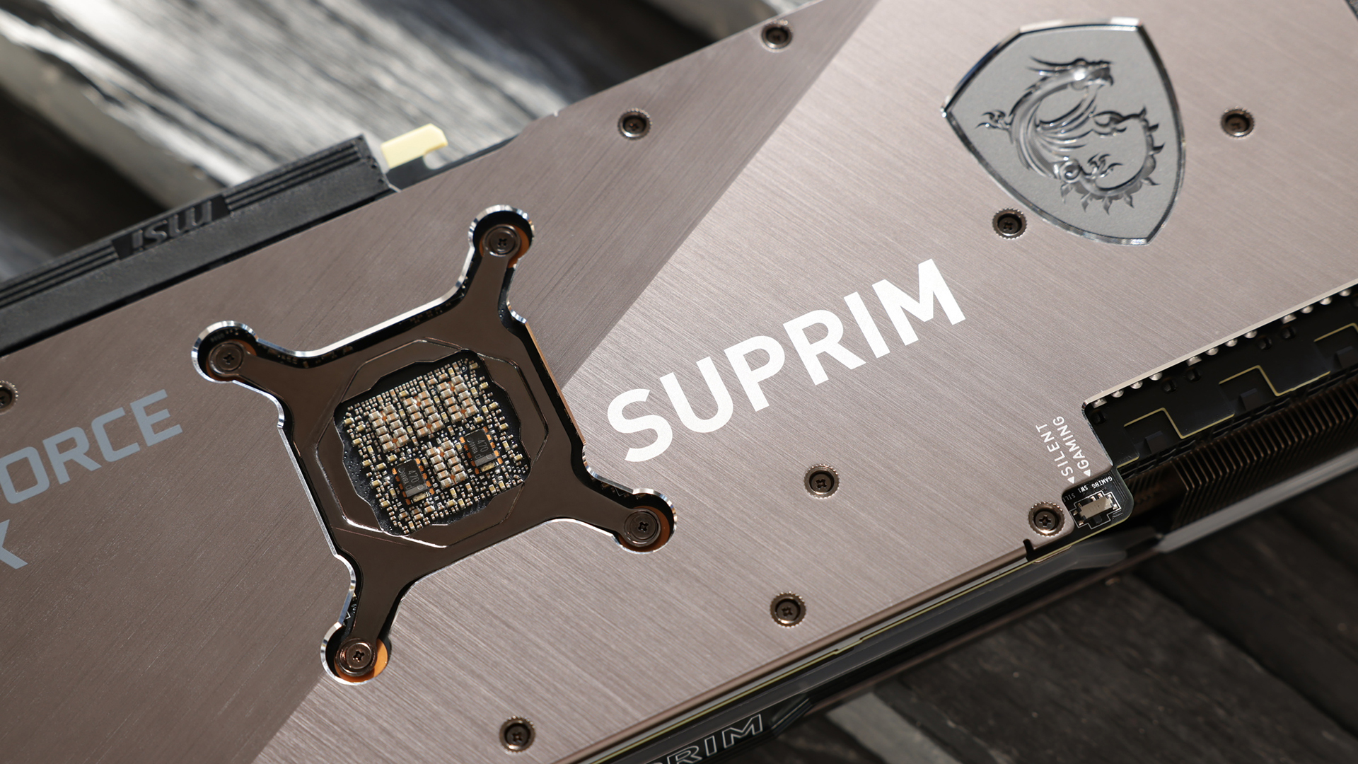 MSI Suprim rear