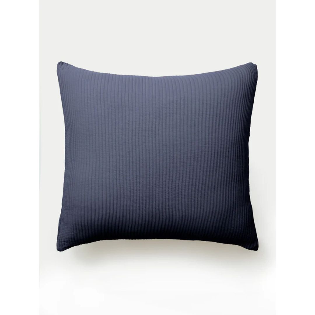 navy blue throw pillow cover from cozy earth