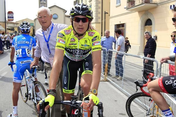 Race winner Filippo Pozzato (Farnese Vini-Selle Italia)