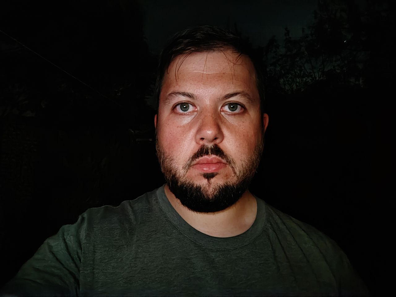 Nothing Phone 1 camera sample extreme low light selfie portrait off flash