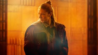 Hunter Schafer in Blade Runner 2099