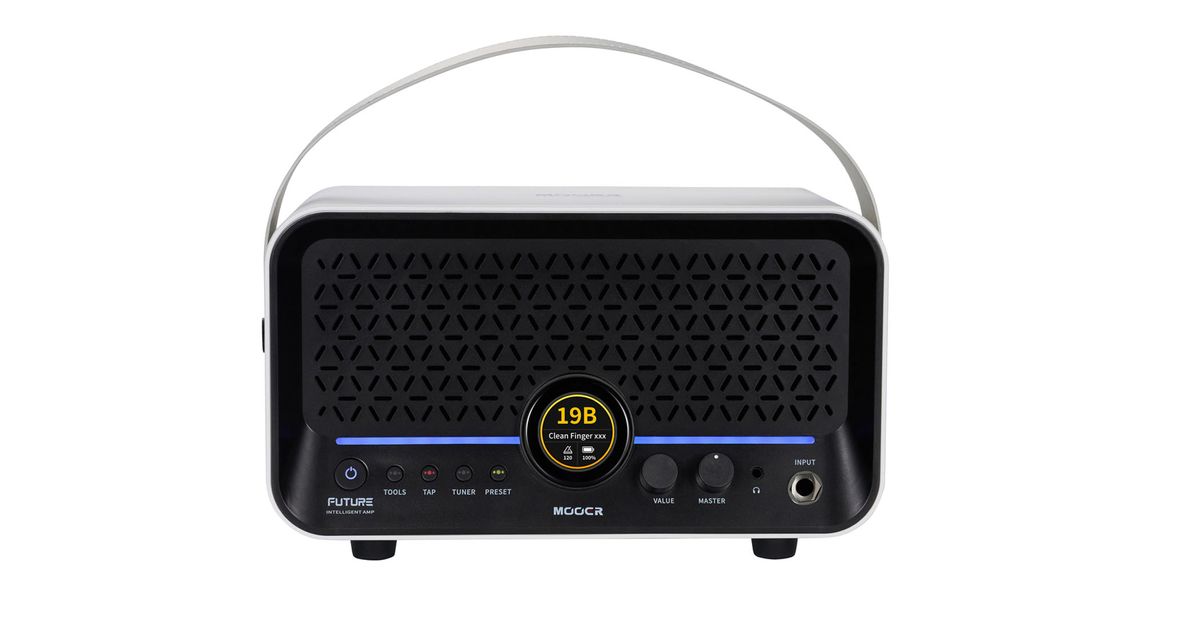 Mooer Audio F15i Li Intelligent Amp: this battery-powered take-anywhere guitar amp is packed with amp and effects models, and is an all-in-one practice solution.