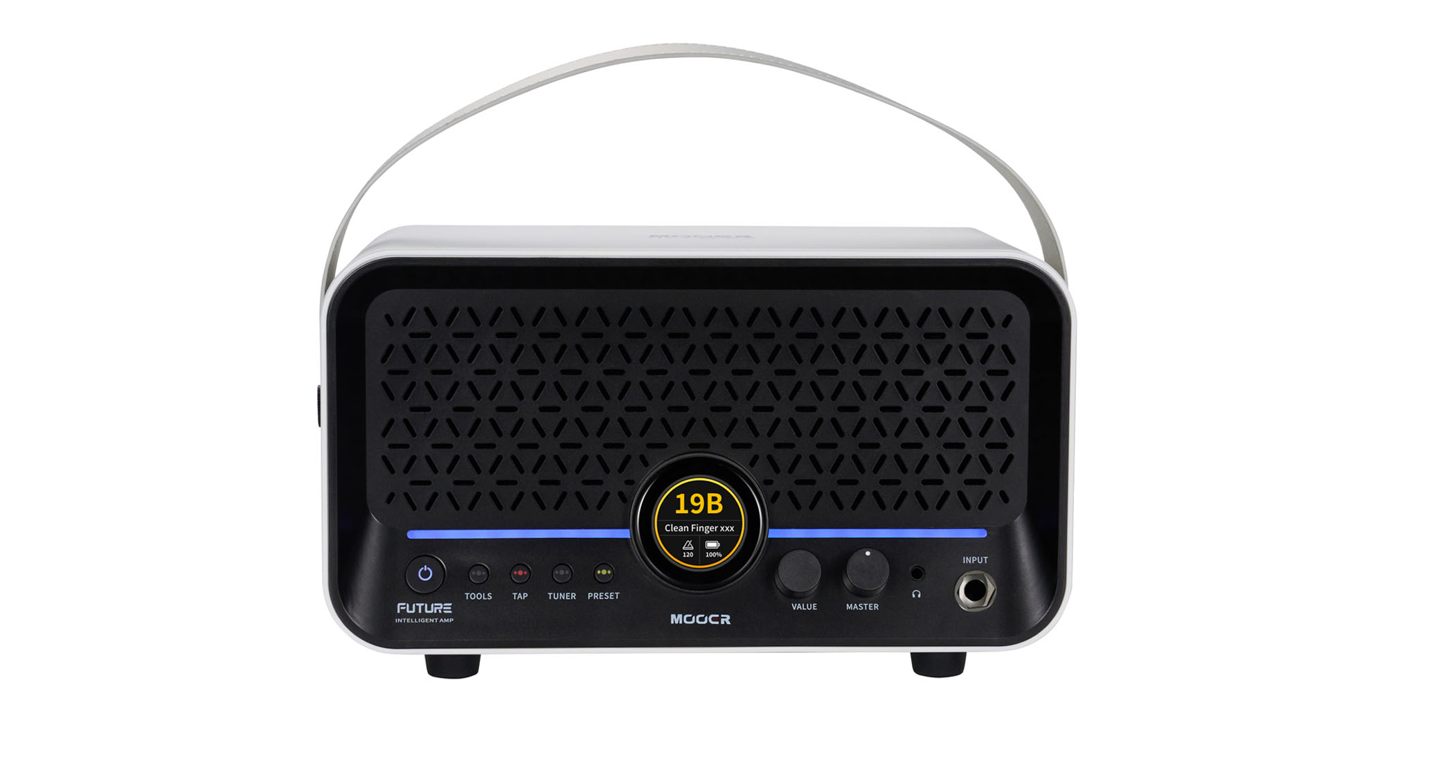 Mooer Audio F15i Li Intelligent Amp: this battery-powered take-anywhere guitar amp is packed with amp and effects models, and is an all-in-one practice solution.