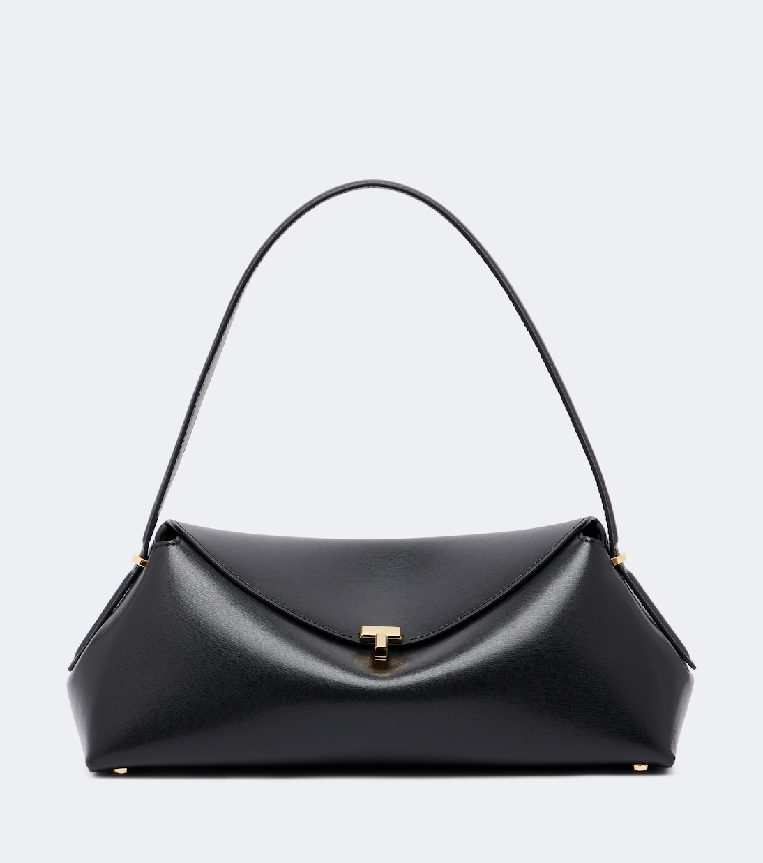 T-Lock Small Leather Shoulder Bag