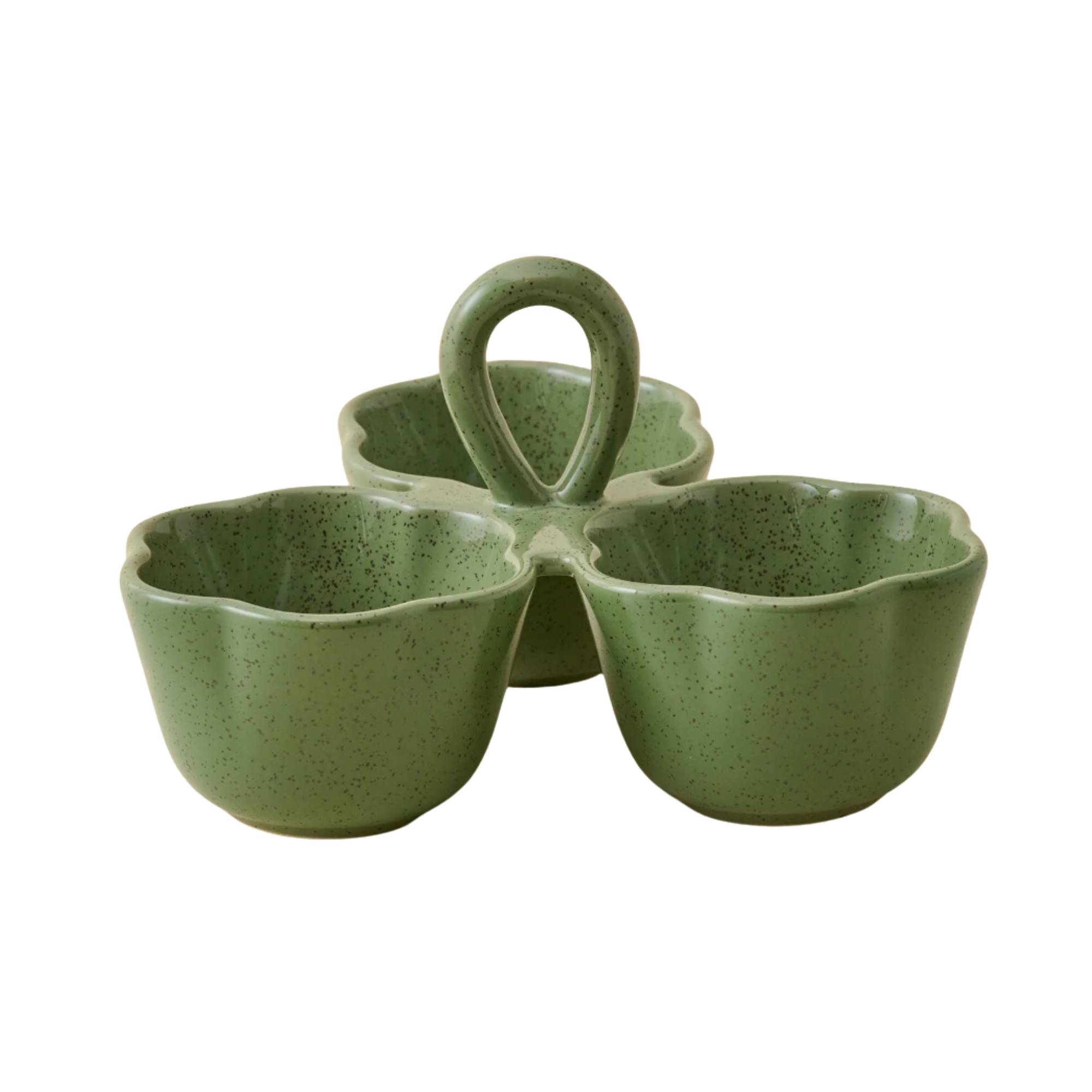 green serving dish