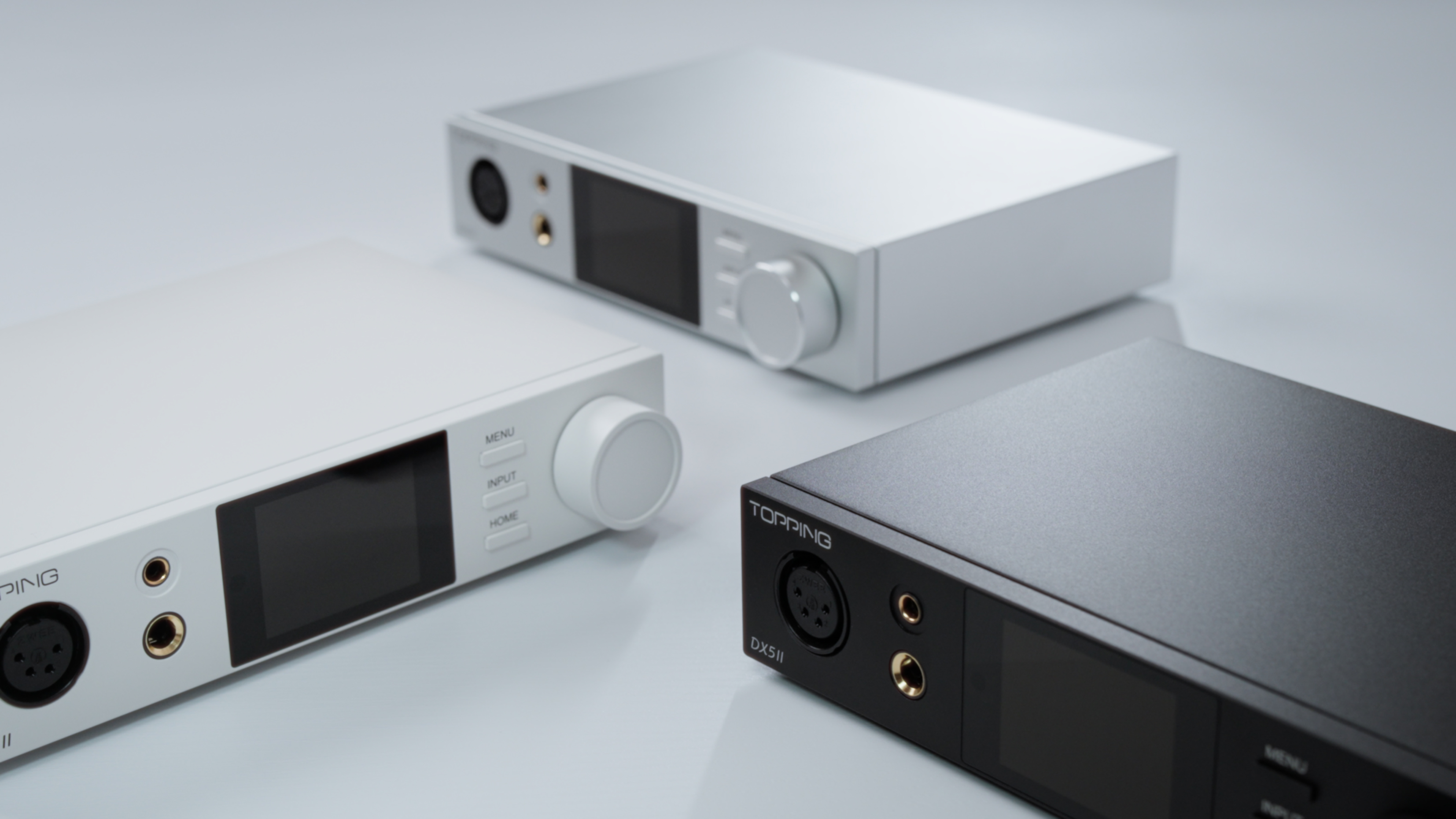 Product shot of the Topping DX5 II desktop DAC