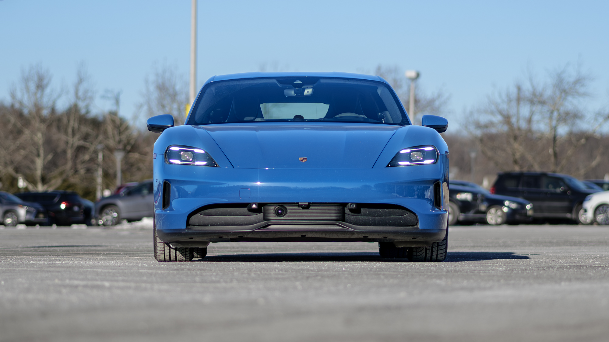 2025 Porsche Taycan test drive.