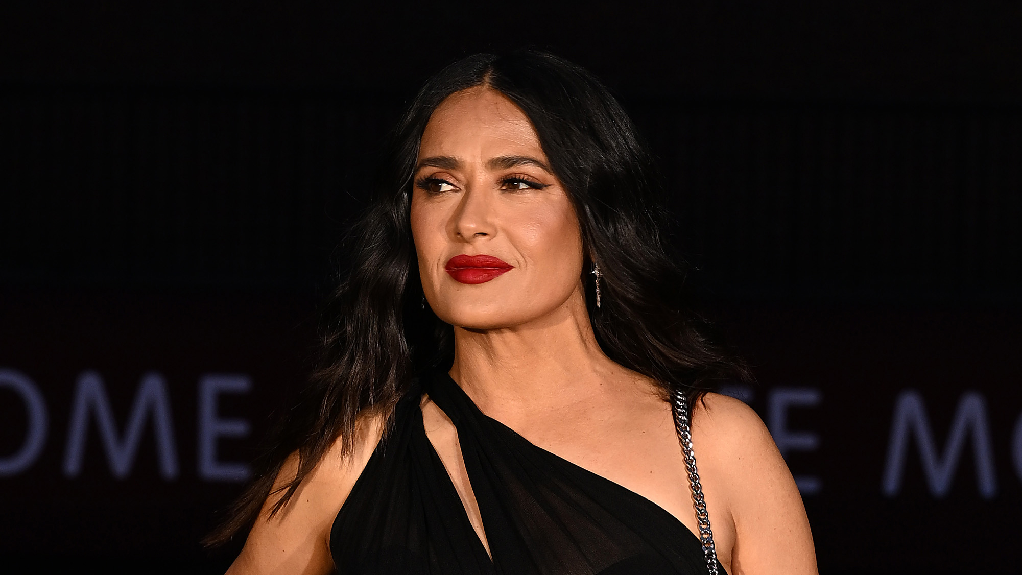 I've always been afraid to wear red lipstick, but Salma Hayek's ...