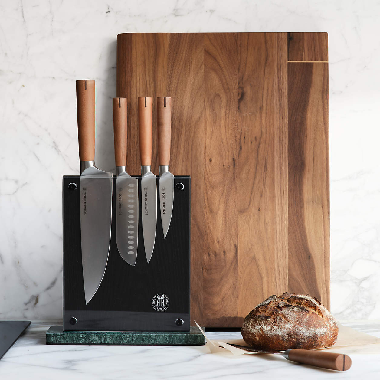 Schmidt Brothers x Daniel Humm 6-Piece Knife Block Set