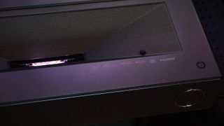Hisense PX2-Pro projector top view of laser light engine