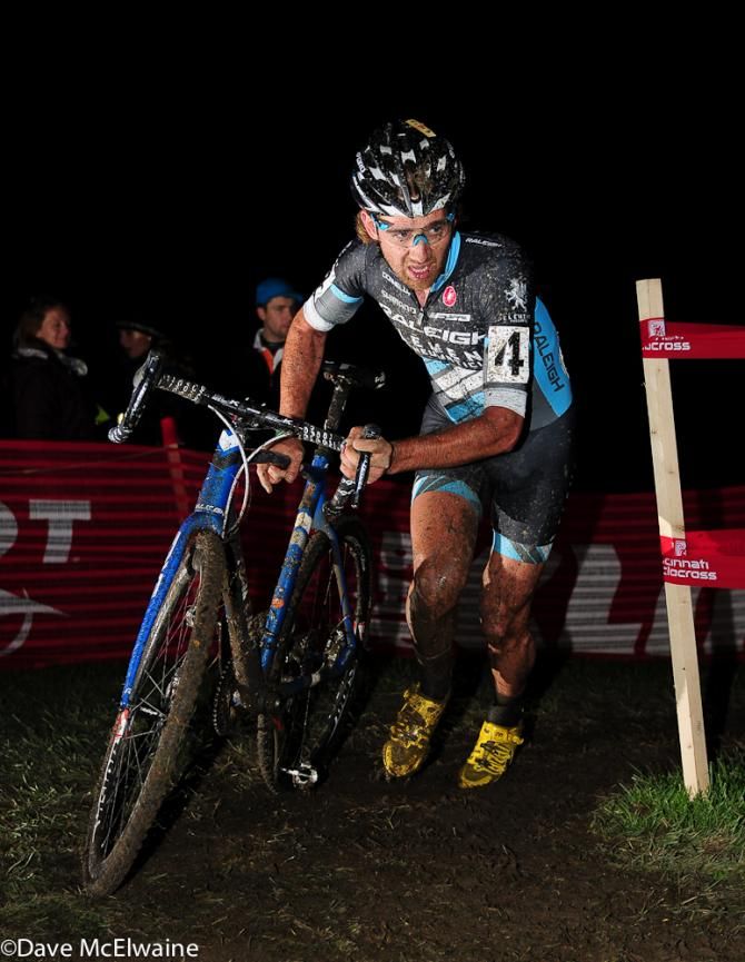 Jamey Driscoll (Raleigh Clement) in the first chase group