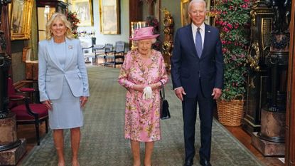 The Queen Invites The President Of The United States And The First Lady To Tea