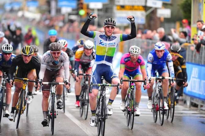 Matthew Goss (Orica-GreenEdge) takes his first win of the year
