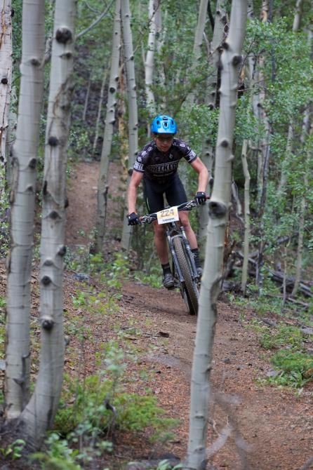 A classic Colorado ride, according to promoter Mike McCormack, today's stage wove through lush groves of Aspen