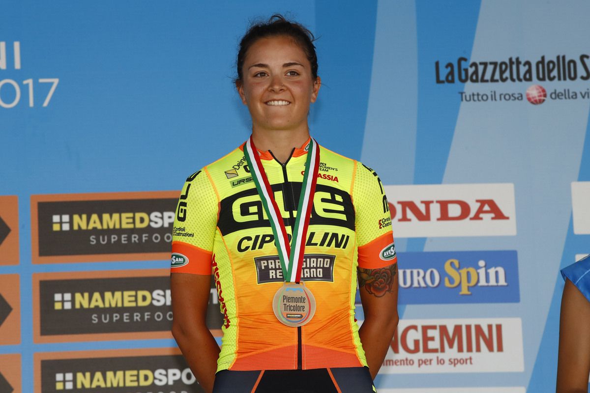 Soraya Paladin (Al&egrave; Cipollini) in third place