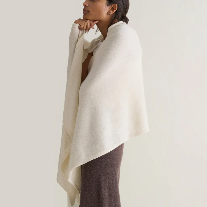 Rise &amp;amp; Fall, Oversized Cashmere Wrap | 100% Cashmere Wrap Shawl