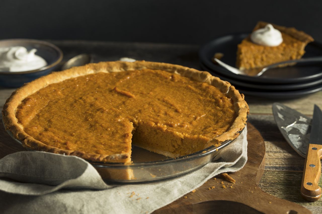 Pumpkin pie. 