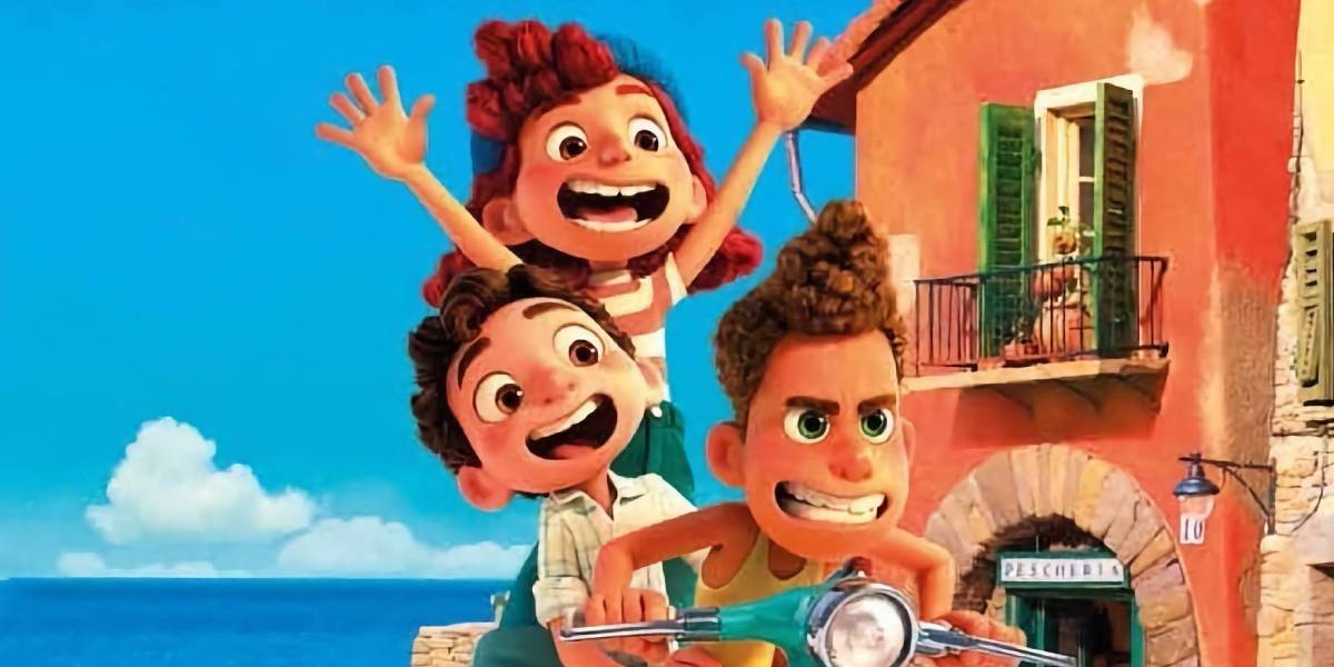 LUCA, from left: Luca Paguro (voice: Jacob Tremblay), Alberto Scorfano  (voice: Jack Dylan Grazer), 2021. © Disney + / Courtesy Everett Collection  Stock Photo - Alamy