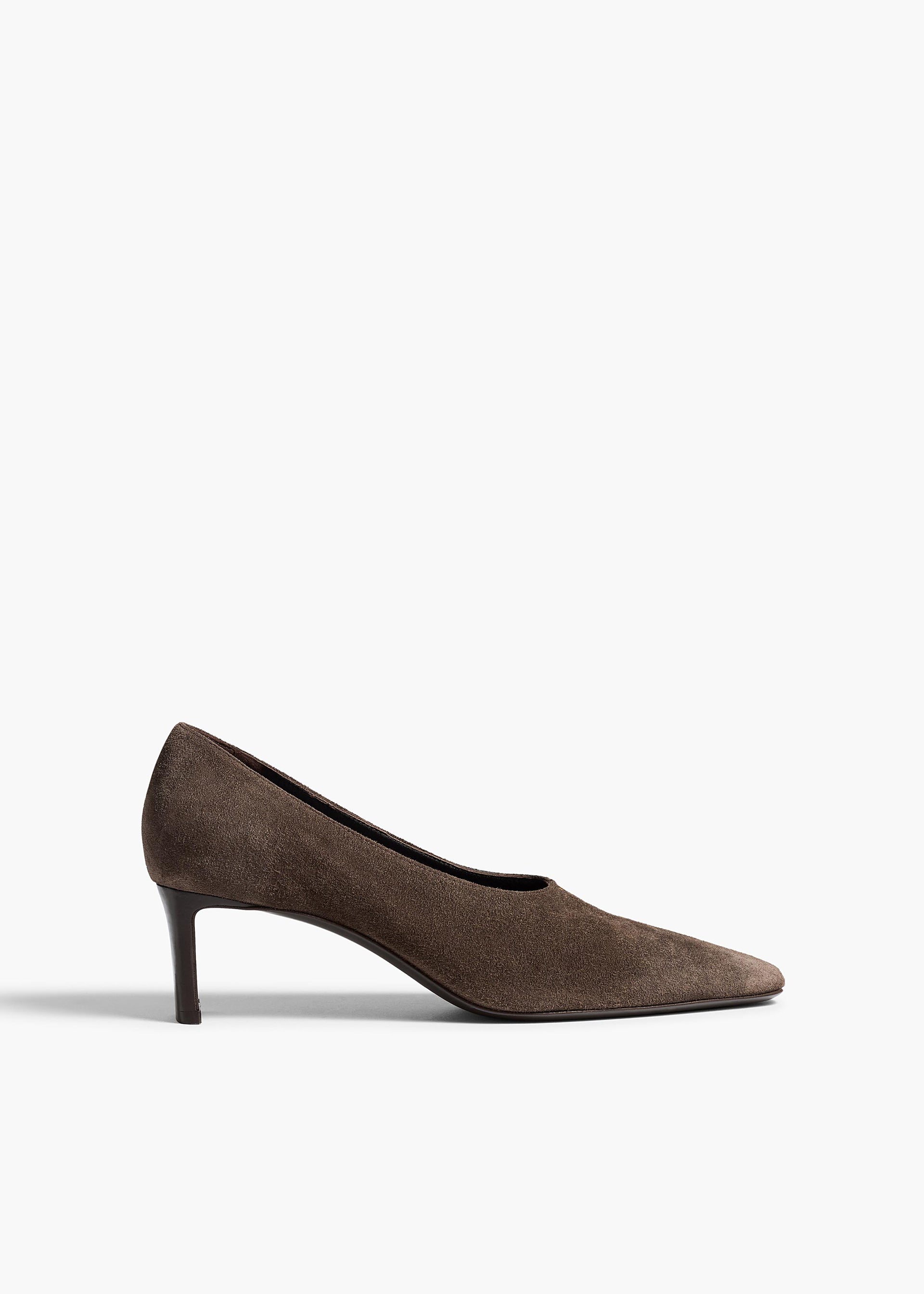 Cecilia Pump in Sable Suede - 35 / Sable / Upper100%clsole100%cl