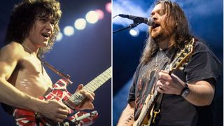 Eddie and Wolfgang Van Halen