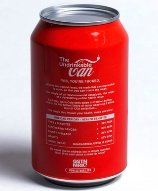 Undrinkable Can