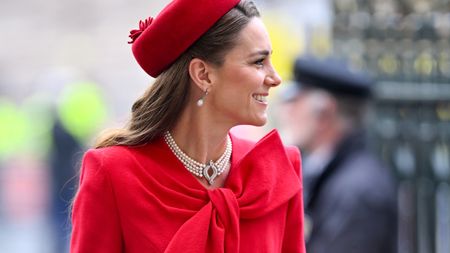 Catherine, Princess of Wales attends the celebrations for Commonwealth Day on March 10, 2025 in London, England