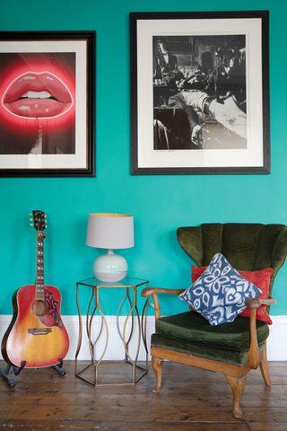 Emma and James Pais’ colourful décor has turned their Glasgow home into the ‘party house’ of their street