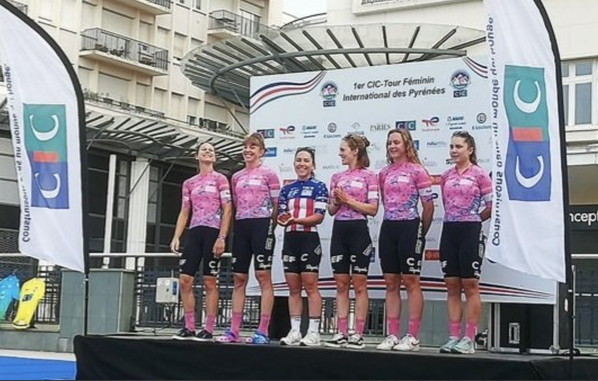 EF Training-TIBCO-SVB win Tour des Pyrénées staff time trial