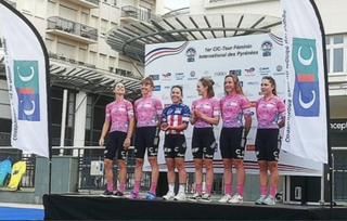 EF Education-TIBCO-SVB win opening team time trial at 2022 CIC Tour Féminin International des Pyrénées