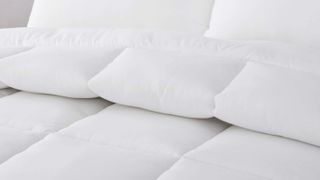 Bedsure Down Alternative Quilted Comforter in white