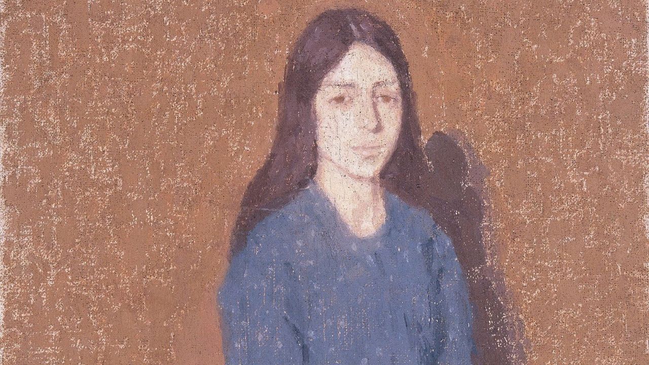 Girl in a Blue Dress by Gwen John (c.1914) 