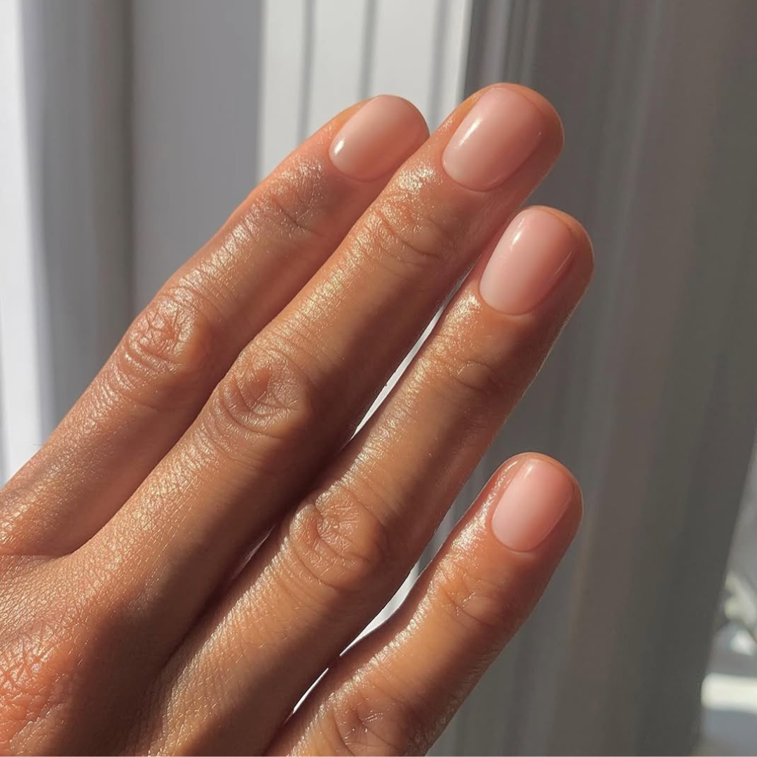 Every beauty editor I know is obsessed with the naked manicure—it's clean, precise and *expensive-looking*