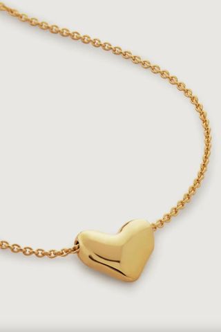 Monica Vinader heart necklace