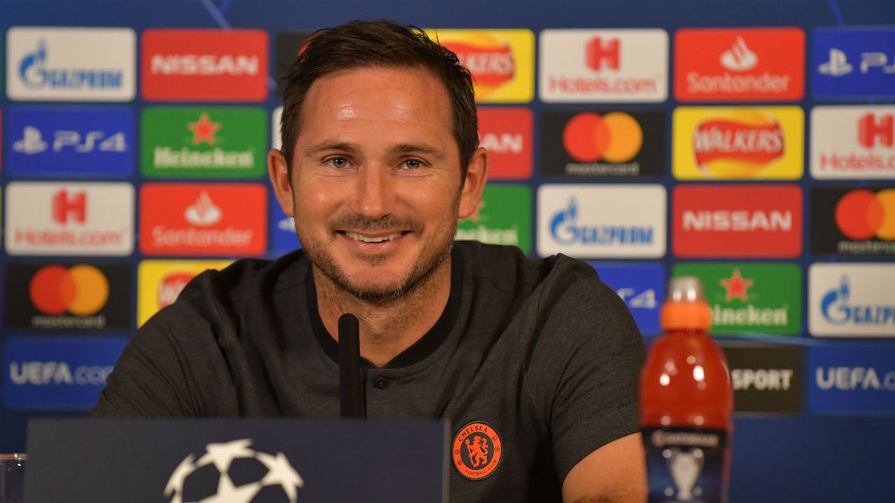 Chelsea boss Frank Lampard 