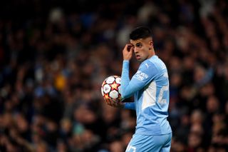 Joao Cancelo is back in contention for City following suspension
