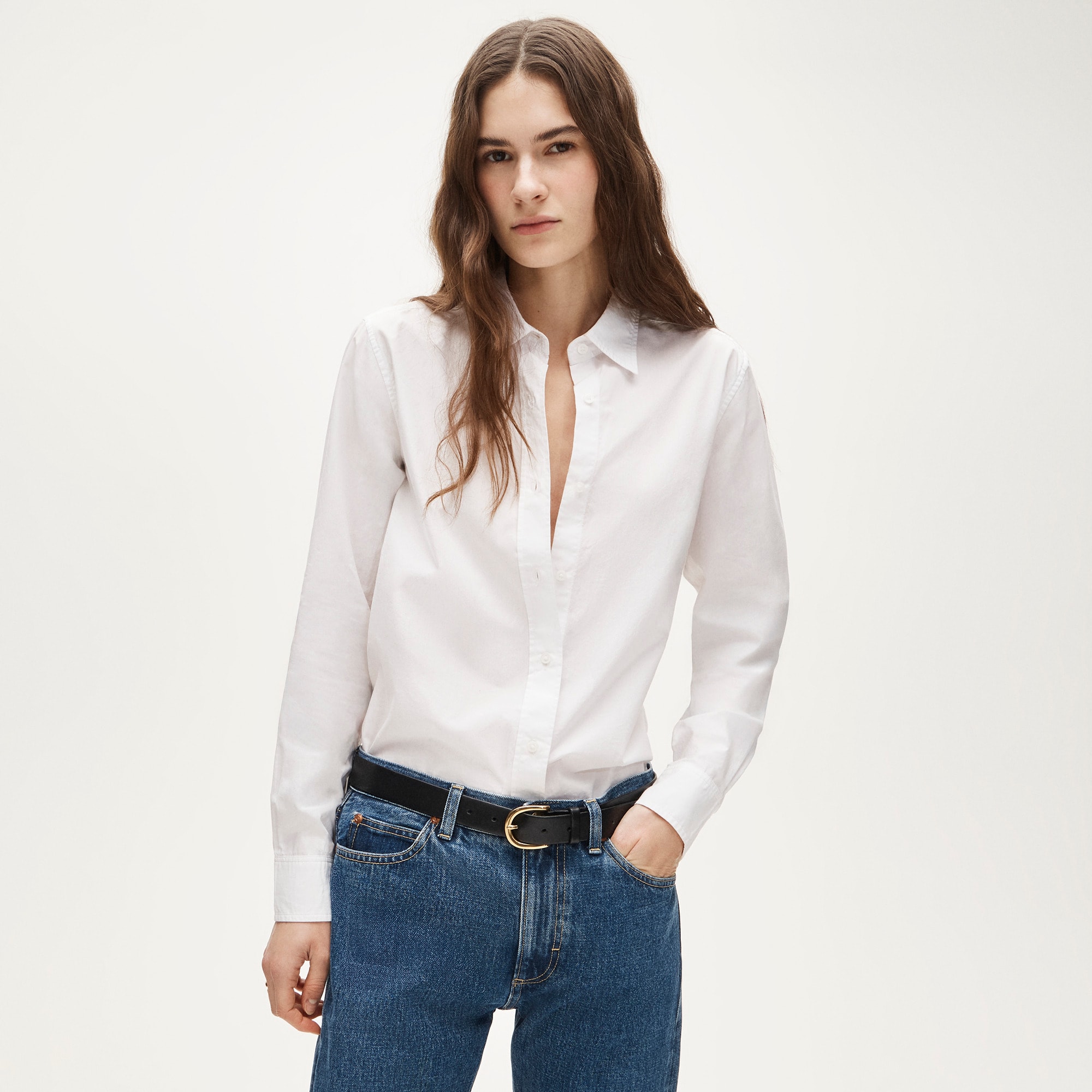 Jules Classic-Fit Shirt in Cotton Poplin