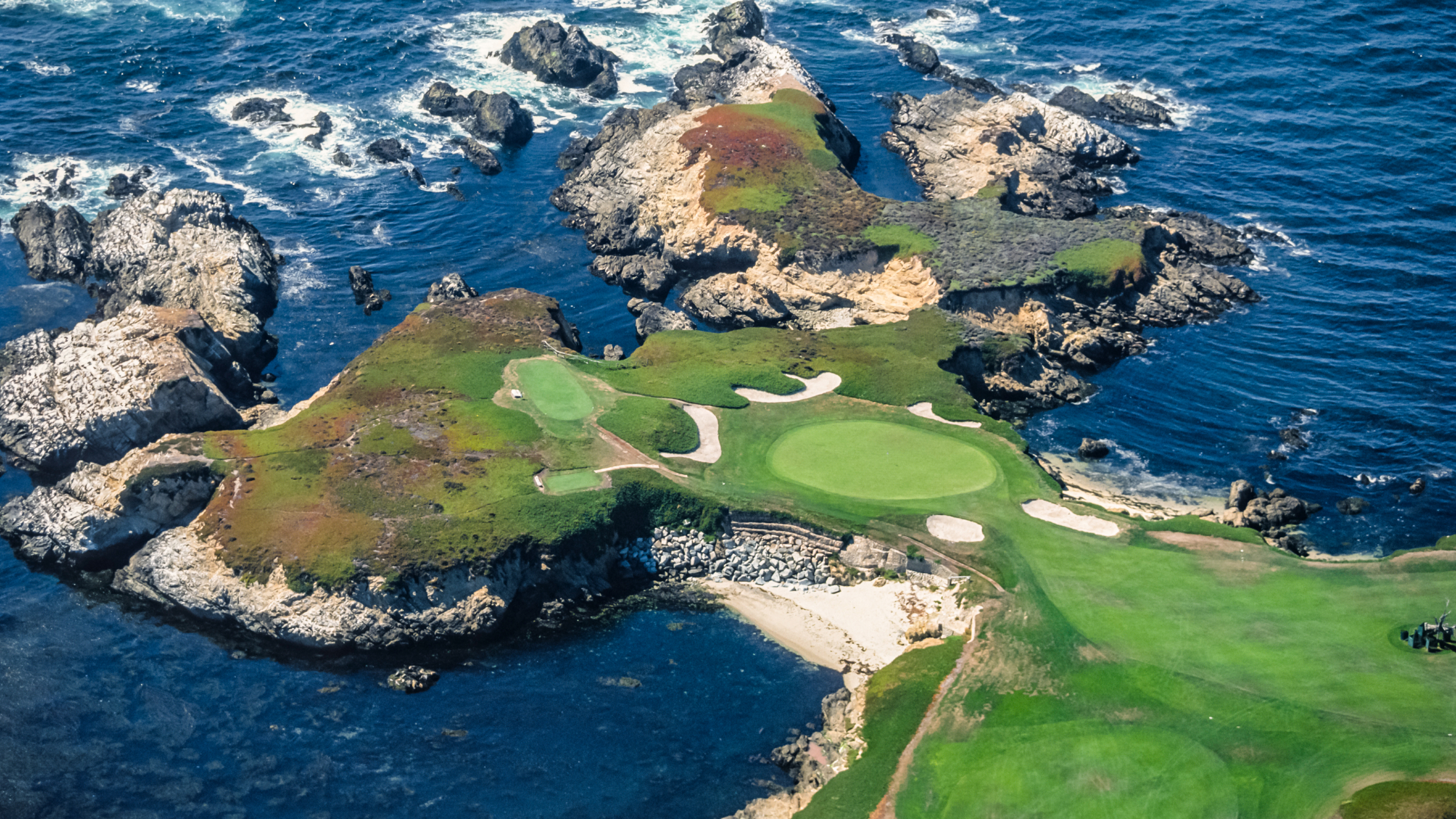 Aerial image of Cypress Point