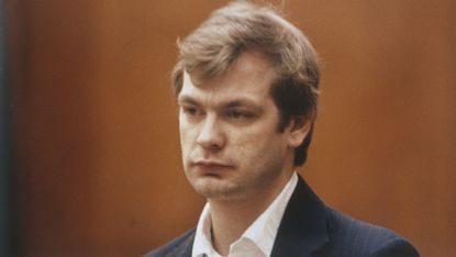 Jeffrey Dahmer head shot in court