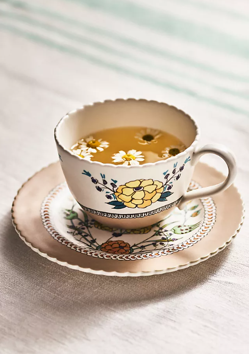 Anthropologie tea cup.