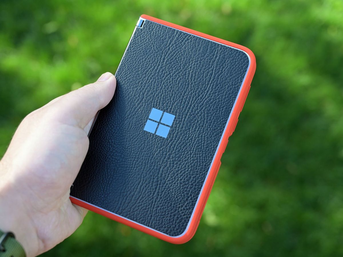Surface Duo Leather Bumper