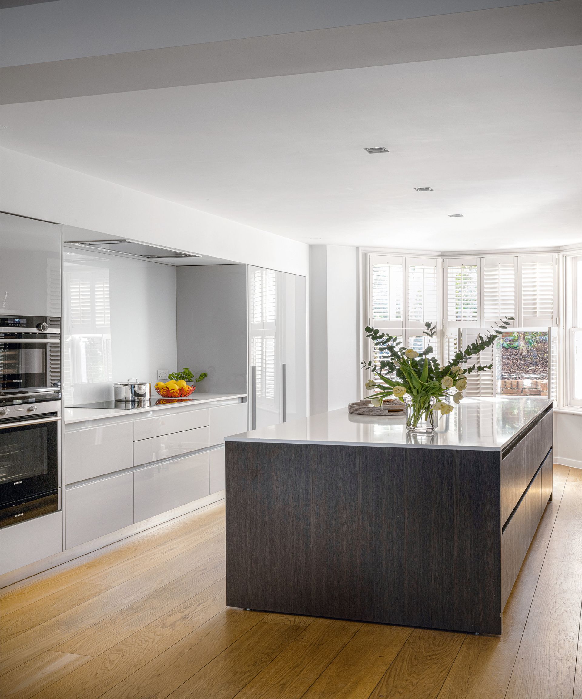 Modern Victorian London home filled with colorful art