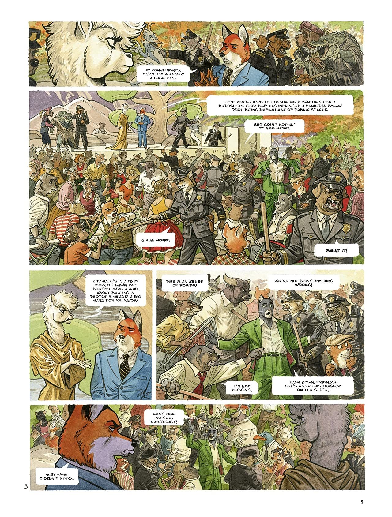 Blacksad: They All Fall Down Part 1