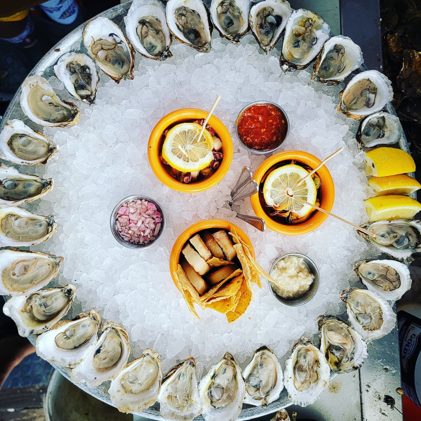 Little Creek Oyster shop in Greenport