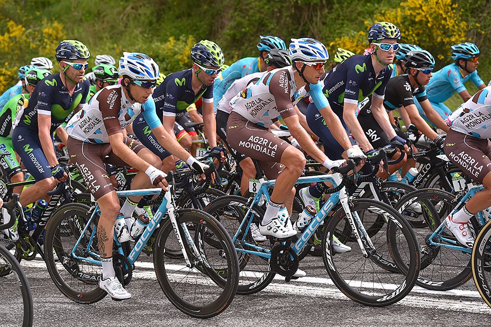 The field during stage 5