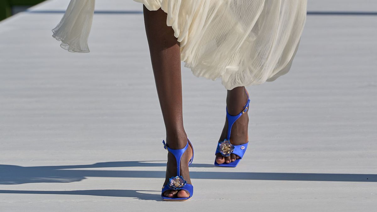 Royal Purple! Cobalt! Poppy! This Season's Best Shoes Want You to Forget Black