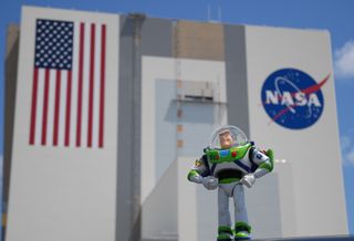 Buzz Lightyear at NASA