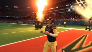 Madden 23 relocation: A player runs out for the Austin Armadillos
