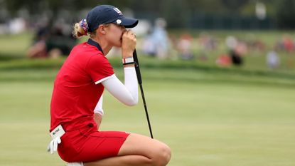 Nelly Korda Putt