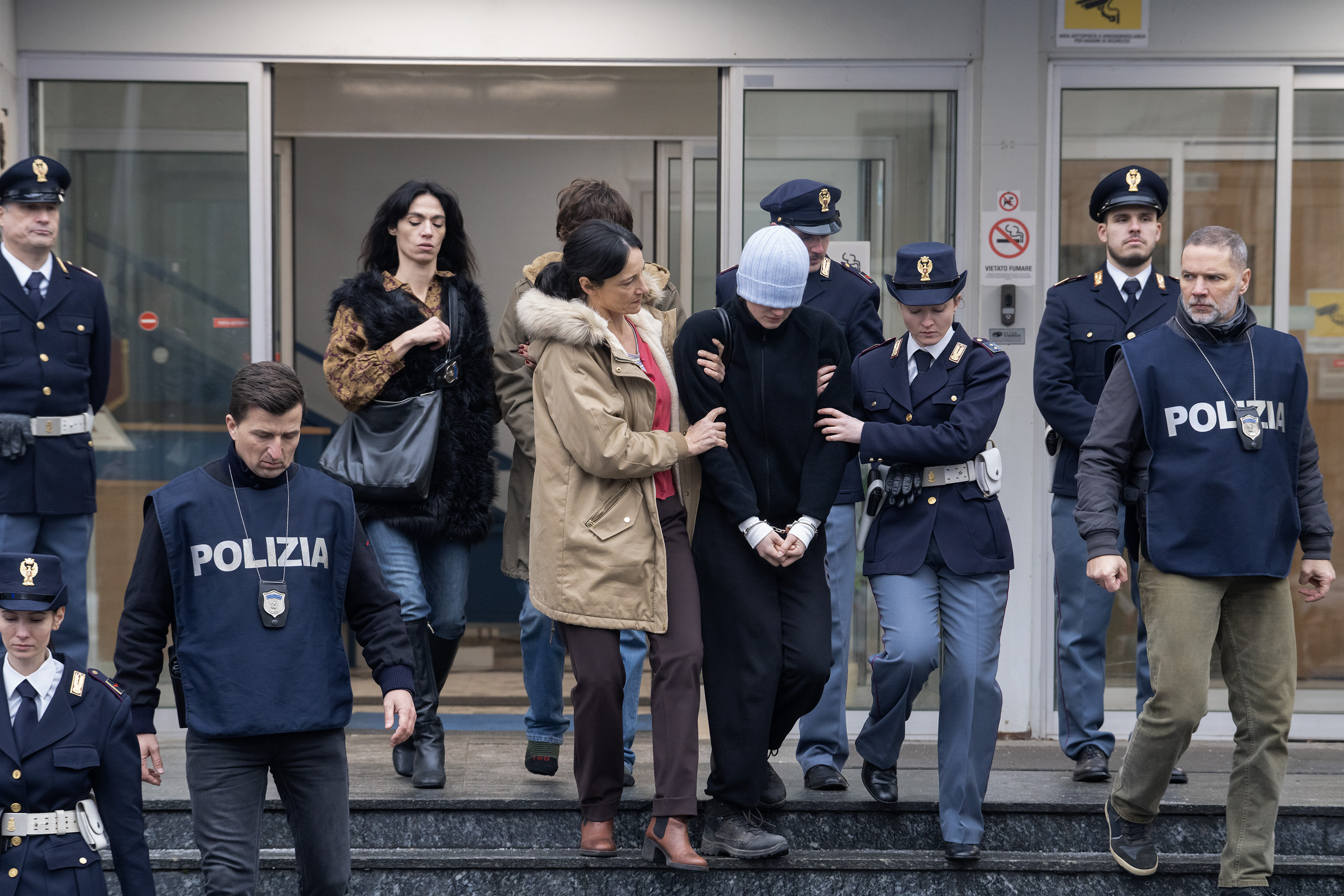 The Twisted Tale of Amanda Knox shows the media storm surrounding Amanda's arrest and trial.