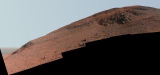Mars Rover Opportunity Cimbs 'Knudsen Ridge'